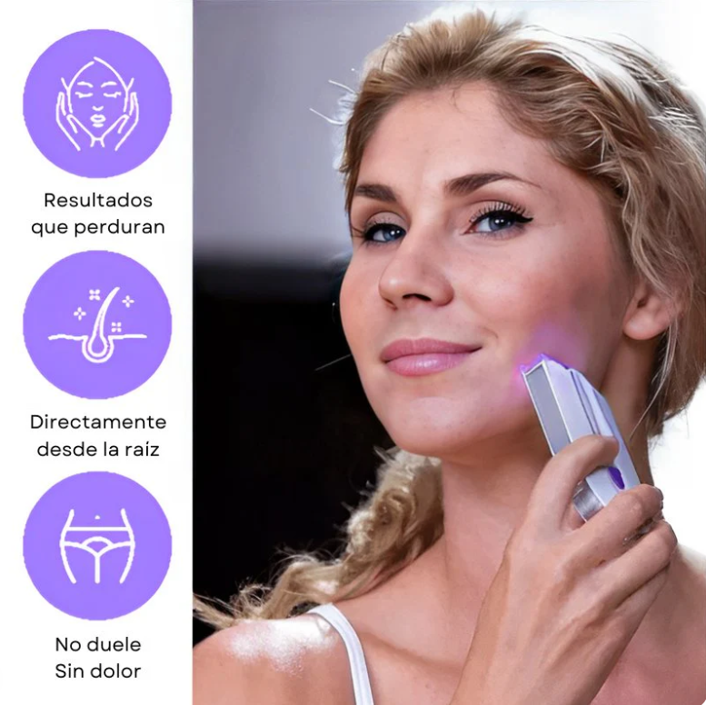 Depiladora Laser - Quita el vello de raiz & cuida tu piel +ENVIO GRATIS