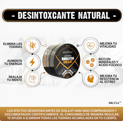 SHILAJIT ORIGINAL HIMALAYA + ENVÍO GRATIS