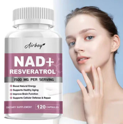 NAD+RESVERATROL 60 CAPSULAS + ENVÍO GRATIS